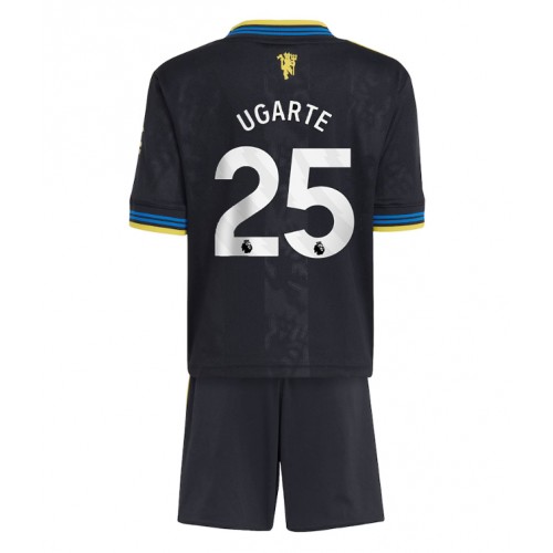 Manchester United Manuel Ugarte #25 Replika Tredje Tröja Barn 2025-26 Kortärmad (+ Korta byxor) Manchester United Manuel Ugarte #25 Replika Tredje Tröja Barn 2025-26 Kortärmad (+ Korta byxor)